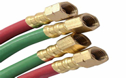 1/4'' 3/16" colorful Twinline Welding Hose with fittings ( Grade R & T)